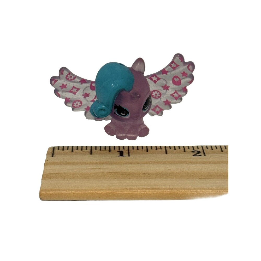 Hasbro My Little Pony Unicorn Miniature Figure Glitter Translucent Winged